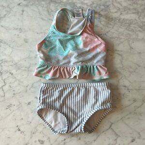 Ruffle Butts 2 piece swim size 12-18 months
